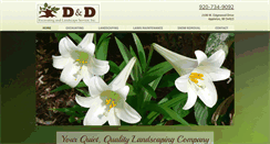 Desktop Screenshot of d-dlandscape.com